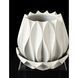 Цветочный горшок 3d Tallflower Premium круглый 16.5 x 15 cm, Цвет Белый