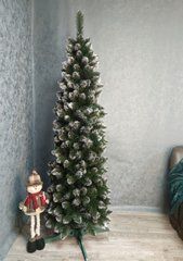 Ялинка SGB Лідія з білими кінчиками конусна 2,0 м