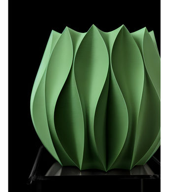 Квітковий горщик 3d Tallflower Premium круглий 19 x 17 cm, Колір Зелений