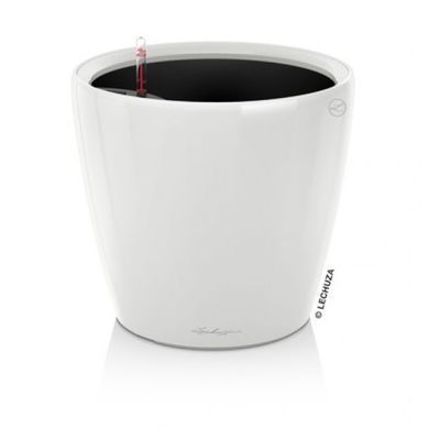 Умный горшок Lechuza Classico Premium LS 28 круглый 7 л 29 x 26 см, Цвет Металик