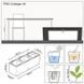 Умный горшок Lechuza Balconera 40 TRIO Cottage прямоугольное 31 x 3 л 42 x 130 x 44 см, Цвет Коричневый