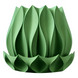 Квітковий горщик 3d Tallflower Premium круглий 19 x 17 cm, Колір Зелений