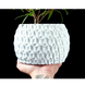 Цветочный горшок 3d Antic Premium круглый 17.5 x 12.5 cm, Цвет Белый