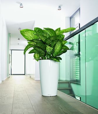 Умный горшок Lechuza Rondo 40 круглый 22 л 40 x 75 см, Цвет Антрацит