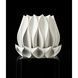 Квітковий горщик 3d Tallflower Premium круглий 12.5 x 11.5 cm, Колір Білий
