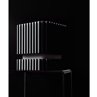 Квітковий горщик 3d Tower круглий 13 x 14 cm, Колір Антрацит