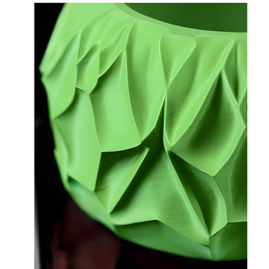 Квітковий горщик 3d Mistella круглий 20 x 16 cm, Колір Зелений