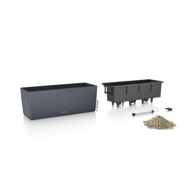 Розумний горщик Lechuza Balconera Color 50 прямокутний 8 л 19 x 50 x 19 см, Колір Світло-сірий
