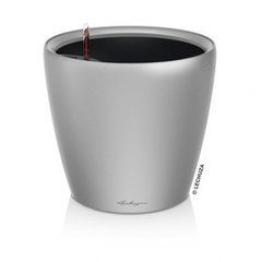 Розумний горщик Lechuza Classico Premium LS 35 круглий 13 л 36 x 33 см, Колір Металік