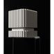 Квітковий горщик 3d Tower круглий 13 x 14 cm, Колір Білий