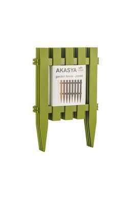 Садова огорожа Poliwork Akasya Garden Fence 59 x 39 см, Колір Антрацит