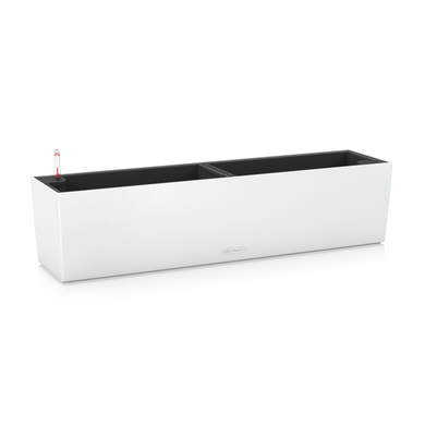 Розумний горщик Lechuza Balconera Color 80 прямокутний 12 л 19 x 79 x 19 см, Колір Білий