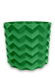 Квітковий горщик 3d, Pixelon , круглий 15.5 x 14.5 cm, Колір Зелений