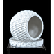 Квітковий горщик 3d Antic Premium круглий 16 x 11 cm, Колір Білий