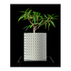 Квітковий горщик 3d Folium Premium круглий 12.5 x 14,3 cm, Колір Білий