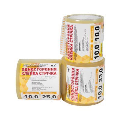 Скотч SHD 100 мкм*33м 10 см ширина для плівки УФ 36 стаб