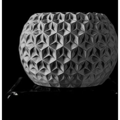 Квітковий горщик 3d Orbix круглий 15 x 12.5 cm, Колір Антрацит