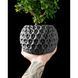 Квітковий горщик 3d Orbix круглий 15 x 12.5 cm, Колір Антрацит
