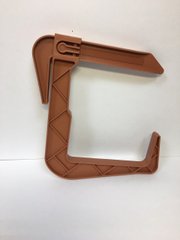 Тримач для балконних ящиків Form-Plastic Лотос універсальний 23 см, Колір Теракот
