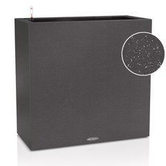 Розумний горщик Lechuza Canto Stone 80 wide прямокутний 49,5 л 37 x 79 x76 см (13742), Колір Графітово-чорний