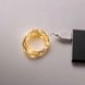 Гирлянда роса 10 метров USB на 100 led светодиодов капля белый провод желтая