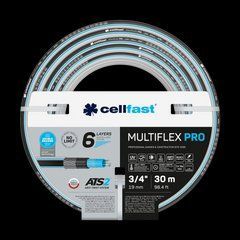 Поливальний шланг Cellfast MULTIFLEX TSV 3/4" 30м &ndash; міцний, зносостійкий, легкий та гнучкий для щоденного поливу