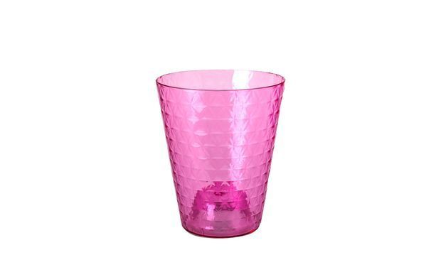 Орхидейница для цветов Form-Plastic Диамант Петит круглая 1,12 л 13 х 15 см, Цвет Ягодный