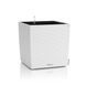 Умный горшок Lechuza CUBE Cottage 30 квадратный 12л 30 x 30 см, Цвет Мокко