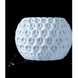 Квітковий горщик 3d Orbix круглий 18 x 15 cm, Колір Білий